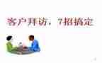 拜访客户心得体会7篇