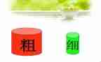 幼儿中班比较粗细教案5篇
