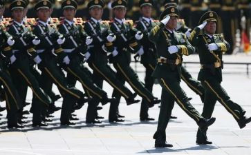 军训正步走心得体会8篇